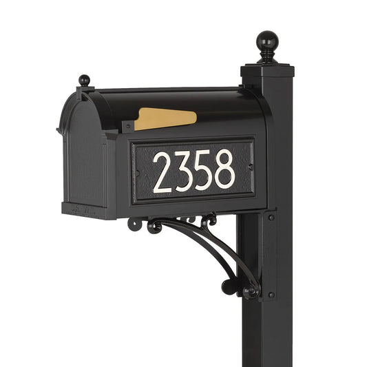 Modern Deluxe Capitol Mailbox Post Package