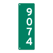 911 Address Sign